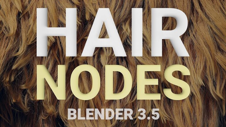 Read more about the article Introducing: Hair Assets in Blender 3.5!