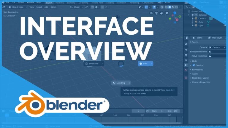 Read more about the article Interface Overview – Blender 2.80 Fundamentals