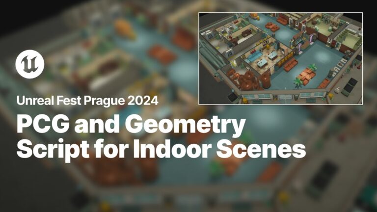 Read more about the article Streamlining Indoor Environment Creation with PCG and Geometry Script in UE5 | Unreal Fest 2024