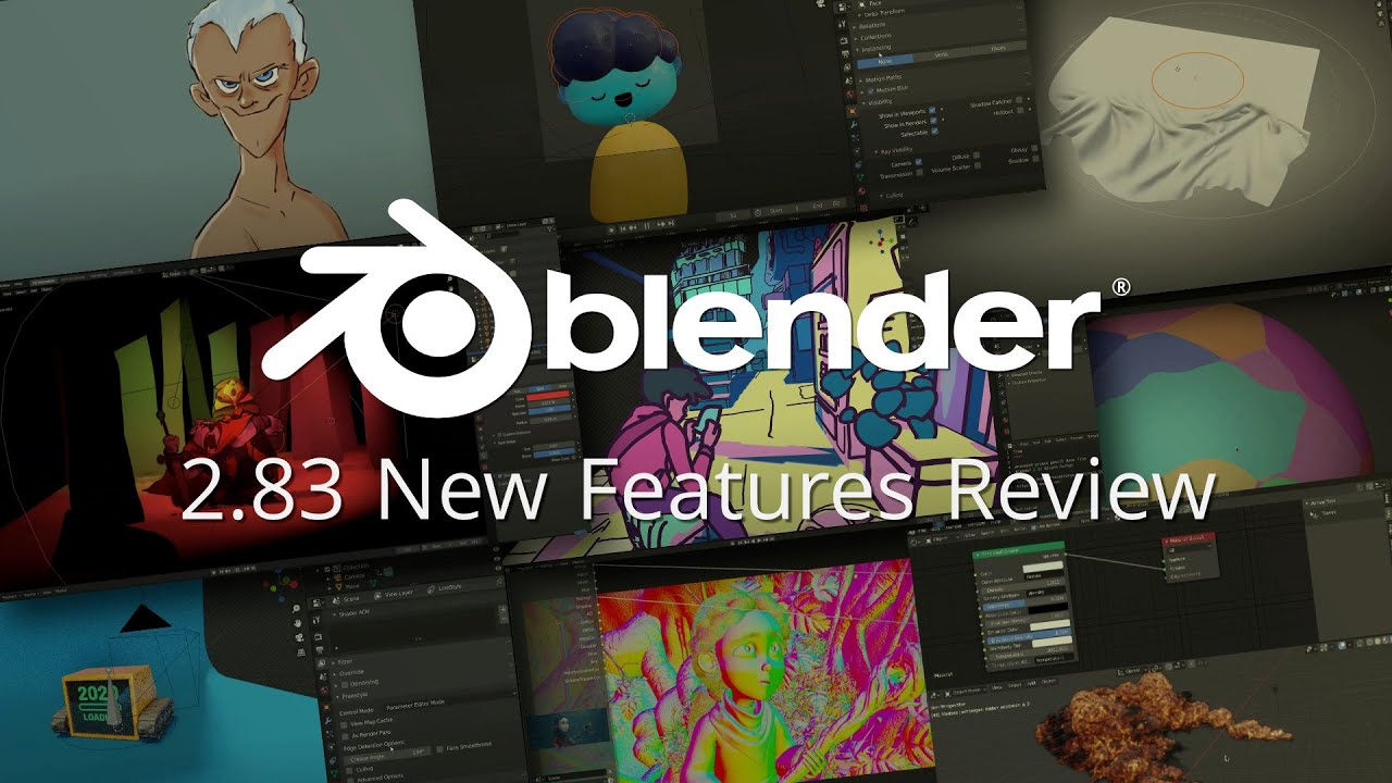 Read more about the article Blender 2.83 New Features in LESS than 5 minutes