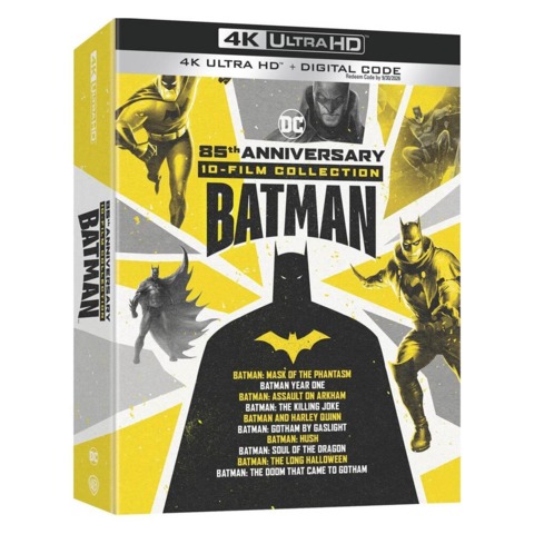 Read more about the article Batman 85th Anniversary Collection Preorders Are Live, Includes 10 Animated Movies On 4K Blu-Ray