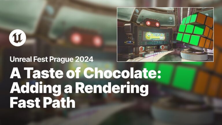 Read more about the article A Taste of Chocolate: Adding a Rendering Fast Path without Breaking Unreal Engine | Unreal Fest 2024