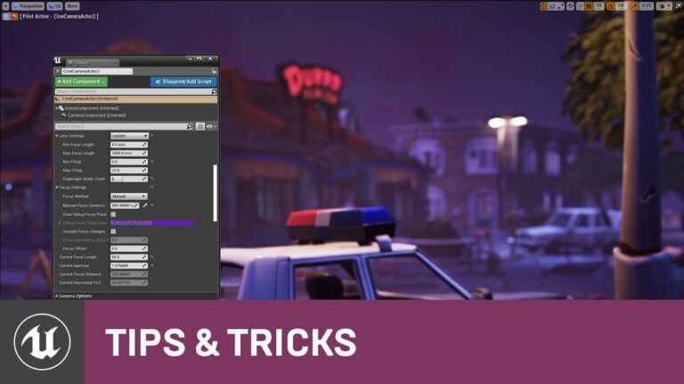 Read more about the article Cinematic Depth of Field | Tips & Tricks | Unreal Engine