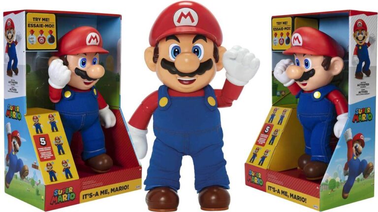 Read more about the article Talking Super Mario Doll With 30-Plus Sound Effects Is Over 50% Off At Amazon