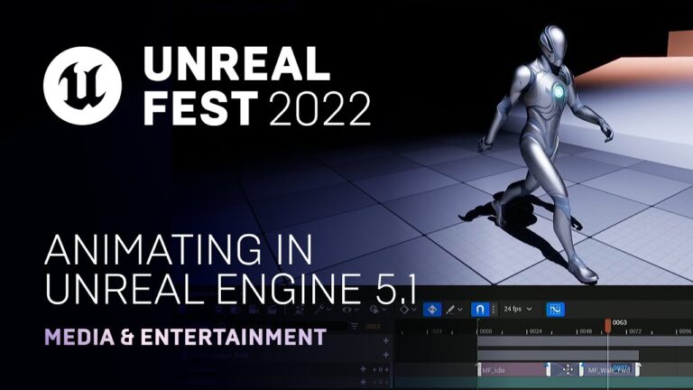 Read more about the article Animating in Unreal Engine 5.1 | Unreal Fest 2022