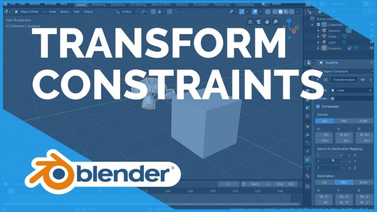 Read more about the article Transform Constraints – Blender 2.80 Fundamentals