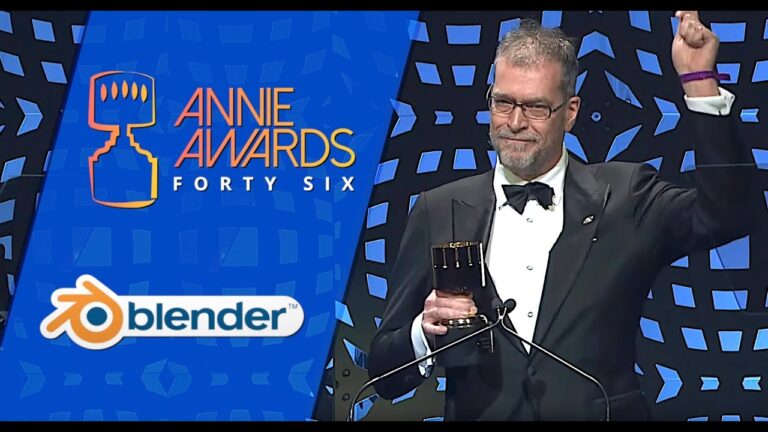 Read more about the article Ton Roosendaal receives Annie Award for Blender