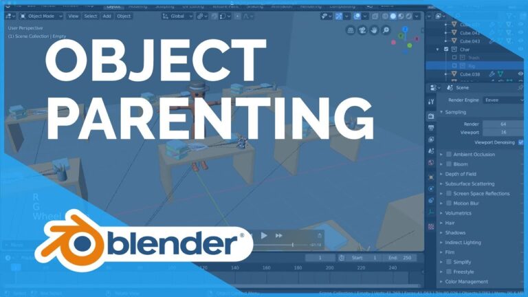 Read more about the article Parenting – Blender 2.80 Fundamentals