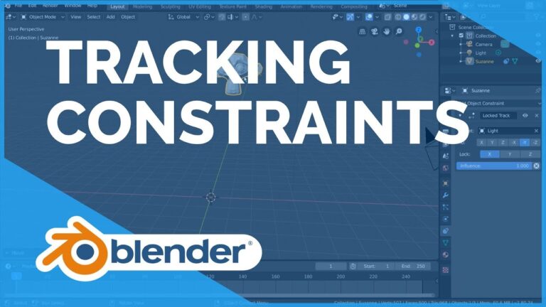 Read more about the article Tracking Constraints – Blender 2.80 Fundamentals