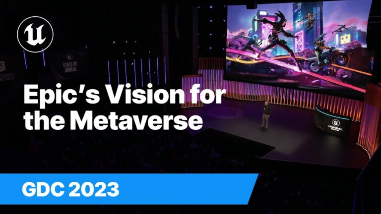 Read more about the article Epic’s Vision for the Metaverse | State of Unreal | GDC 2023