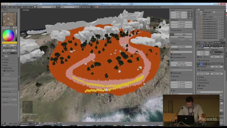 Read more about the article Virtual landscapes with Blender Terrain Tools