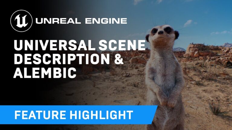 Read more about the article Improved USD and Alembic support | Feature Highlight | Unreal Engine 4.27