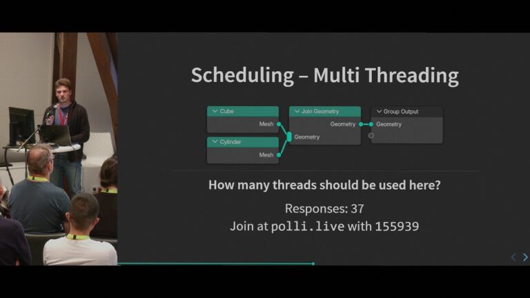 Read more about the article Evaluating Geometry Nodes — Blender Conference 2024
