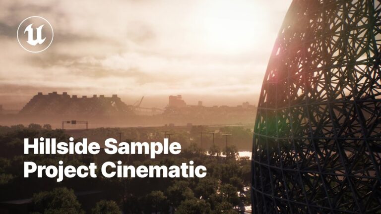 Read more about the article Hillside Sample Project Cinematic in Unreal Engine