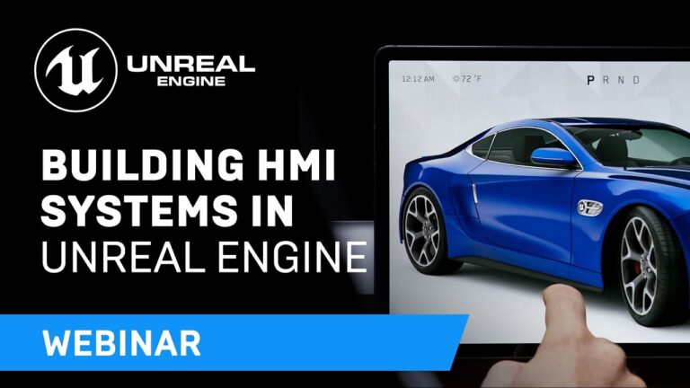 Read more about the article Building HMI Systems in Unreal Engine | Webinar