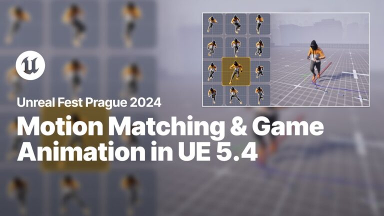 Read more about the article Motion Matching and the Game Animation Sample in UE 5.4 | Unreal Fest 2024