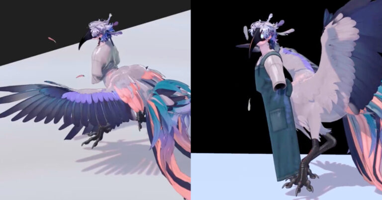 Read more about the article Amazing Bird Avatar with Human Head for VRChat