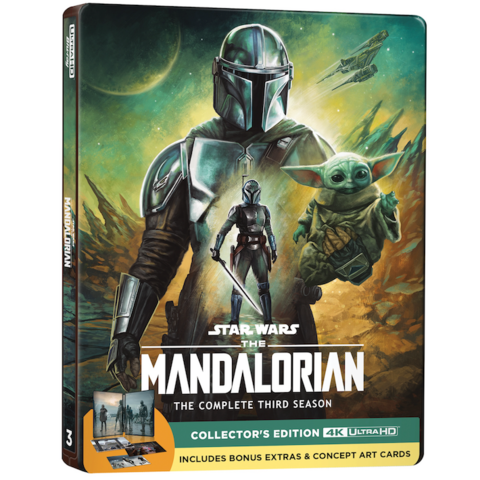 Read more about the article Disney+ 4K Steelbook Preorders At Amazon – Mandalorian S3, Loki S2, Hawkeye, And Ahsoka