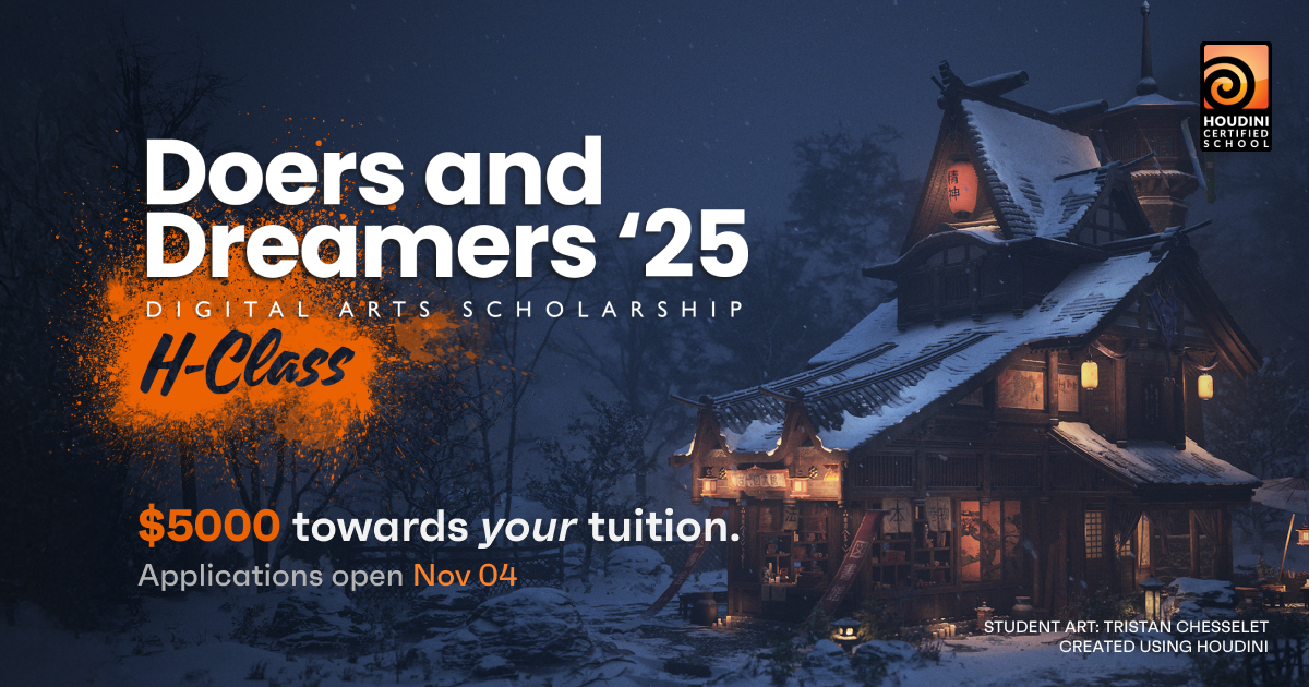 Read more about the article Doers and Dreamers: A Digital Arts Scholarship Is Announced