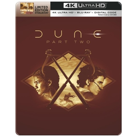 Read more about the article Dune: Part Two Gets Walmart-Exclusive Steelbook Edition – Preorder For $30 Before It Sells Out