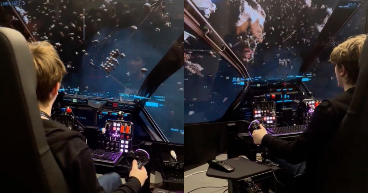 Read more about the article Feel Like Real Star Citizen Pilot with This Awesome Cockpit Setup