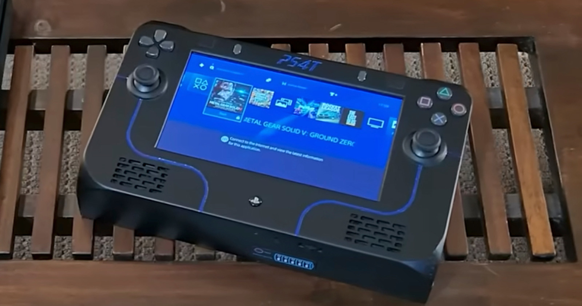 Read more about the article Player Turns PlayStation 4 into Handheld Console