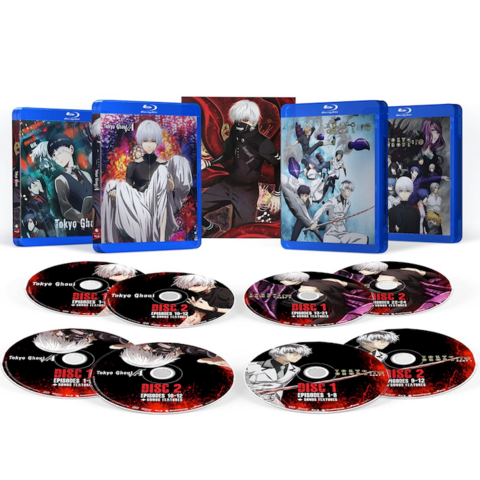 Read more about the article Tokyo Ghoul 10th Anniversary Complete Blu-Ray Box Set Is Up For Preorder At Amazon