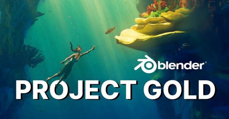 Read more about the article The Blender Studio team is proud to release Project Gold, a technical showcase f…