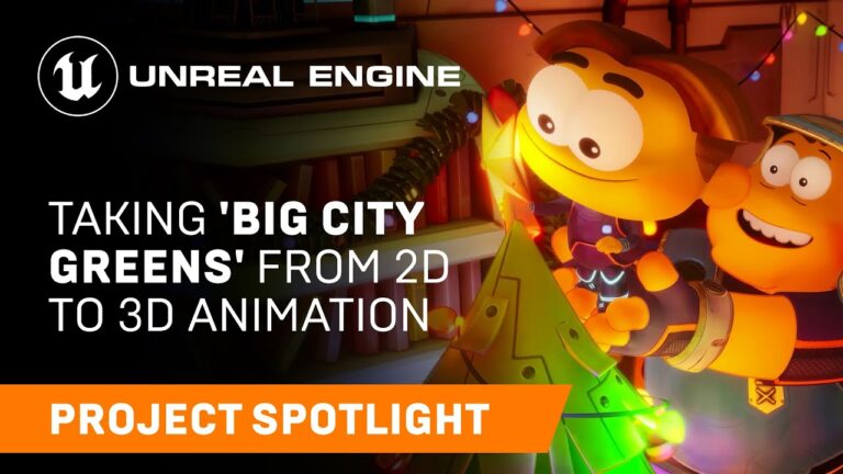 Read more about the article Taking ‘Big City Greens’ from 2D to 3D Animation | Spotlight | Unreal Engine