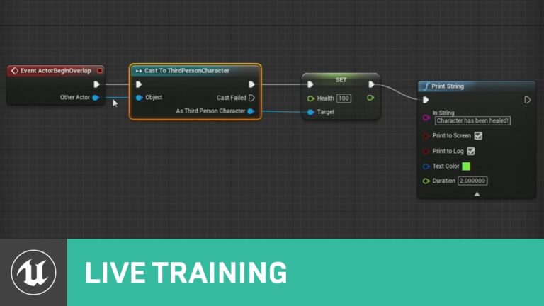 Read more about the article Blueprint Communications | Live Training | Unreal Engine