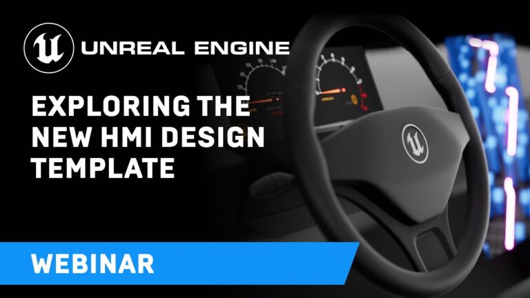 Read more about the article Exploring the New HMI Design Template in Unreal Engine | Webinar