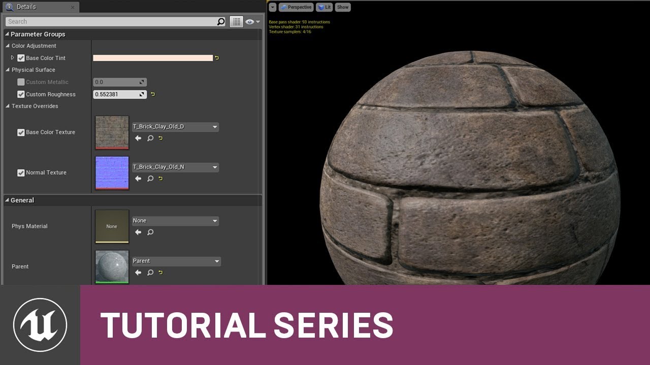 Read more about the article Intro to Materials: Material Instancing | 08 | v4.0 Tutorial Series | Unreal Engine