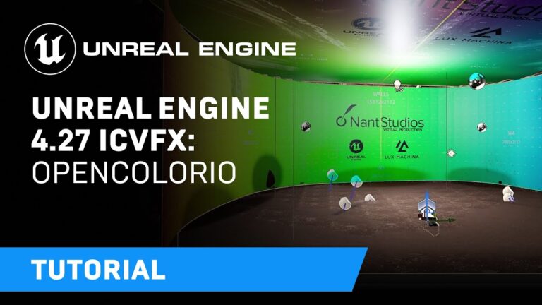 Read more about the article Unreal Engine 4.27 In-Camera VFX Tutorials | 6: OpenColorIO