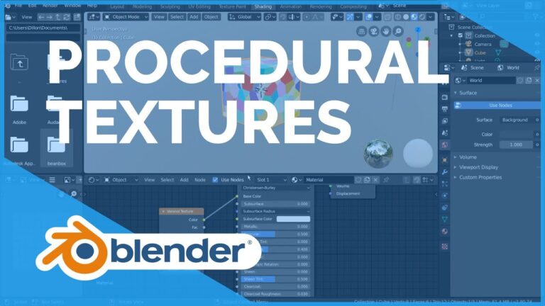 Read more about the article Procedural Textures – Blender 2.80 Fundamentals