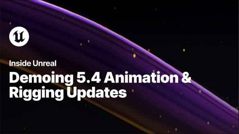 Read more about the article Demoing 5.4 Animation & Rigging Updates | Inside Unreal