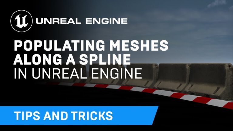 Read more about the article Populating Meshes Along a Spline | Tips & Tricks | Unreal Engine