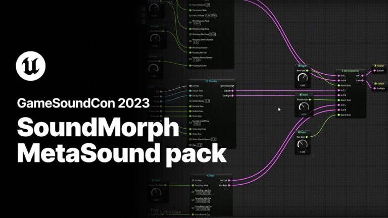 Read more about the article SoundMorph MetaSound Pack | GameSoundCon 2023 | Unreal Engine