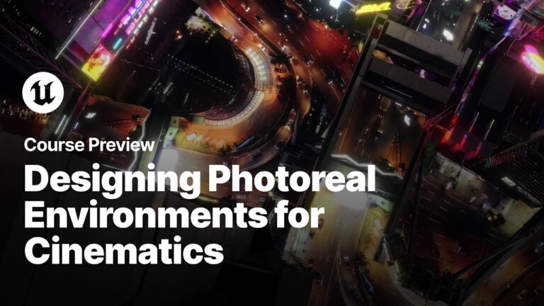 Read more about the article Designing Photoreal Environments for Cinematics | Unreal Engine Course Preview