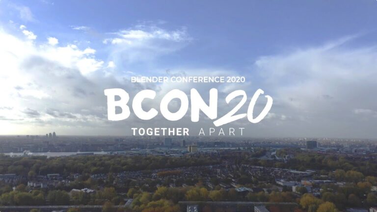 Read more about the article BCON20 – Blender Conference: Together Apart