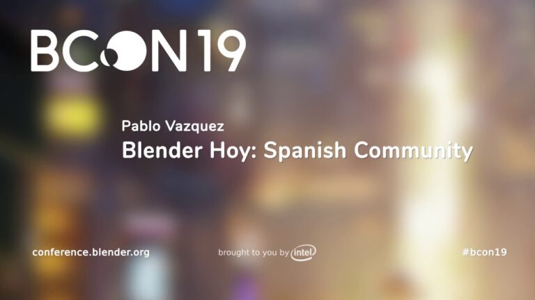 Read more about the article Blender Hoy Spanish Community – Pablo Vazquez