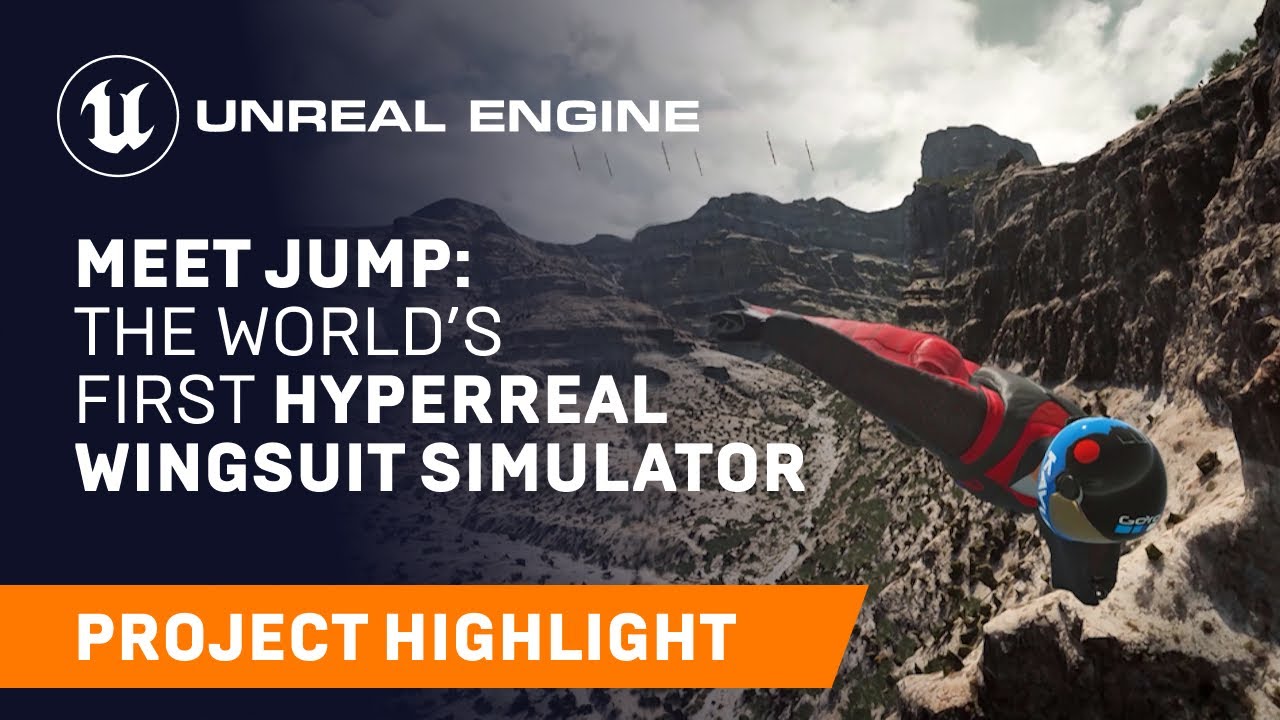 Read more about the article Meet JUMP: the world’s first hyperreal wingsuit simulator | Spotlight | Unreal Engine