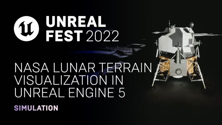 Read more about the article NASA Lunar Terrain Visualization in Unreal Engine 5 | Unreal Fest 2022