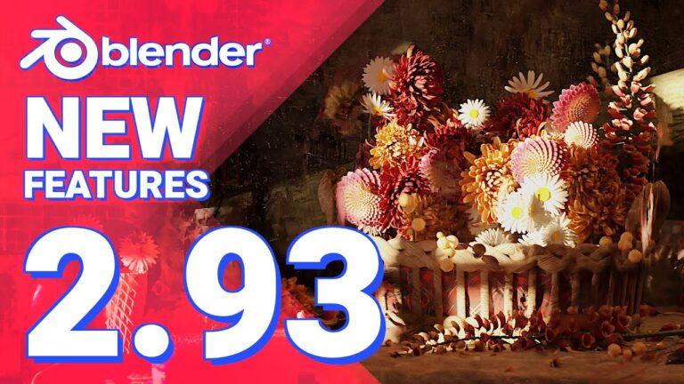 Read more about the article New Features in Blender 2.93 LTS in LESS than 5 minutes