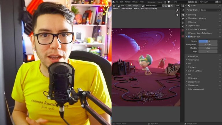Read more about the article EEVEE MOTION BLUR! | Blender Today