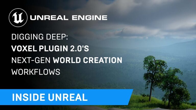 Read more about the article Digging Deep: Voxel Plugin 2.0's Next-Gen World Creation Workflows | Inside Unreal