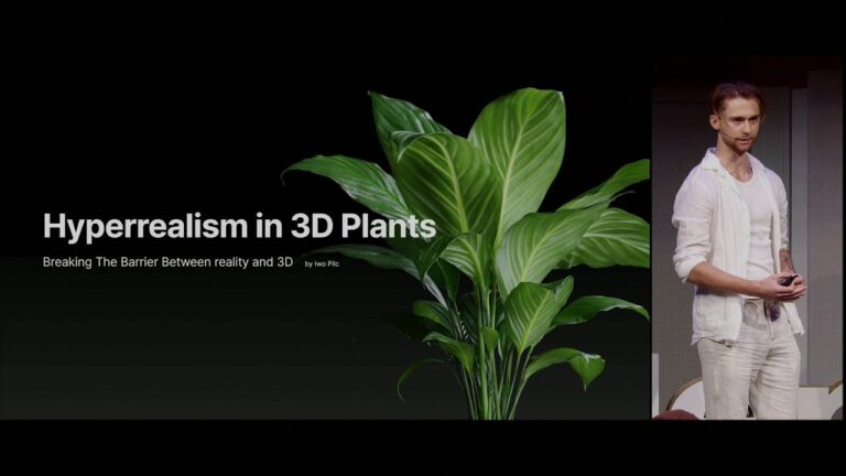 Read more about the article Hyperrealism In 3D Plants — Blender Conference 2024