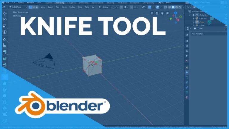 Read more about the article Knife Tool – Blender 2.80 Fundamentals