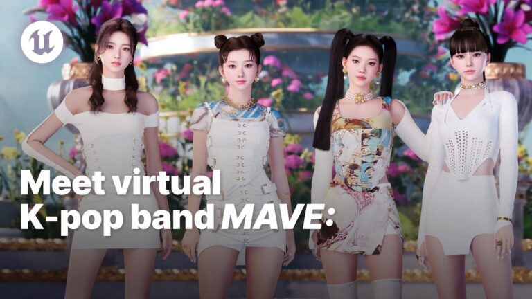 Read more about the article Meet MAVE: the virtual K-pop stars created with Unreal Engine and MetaHuman