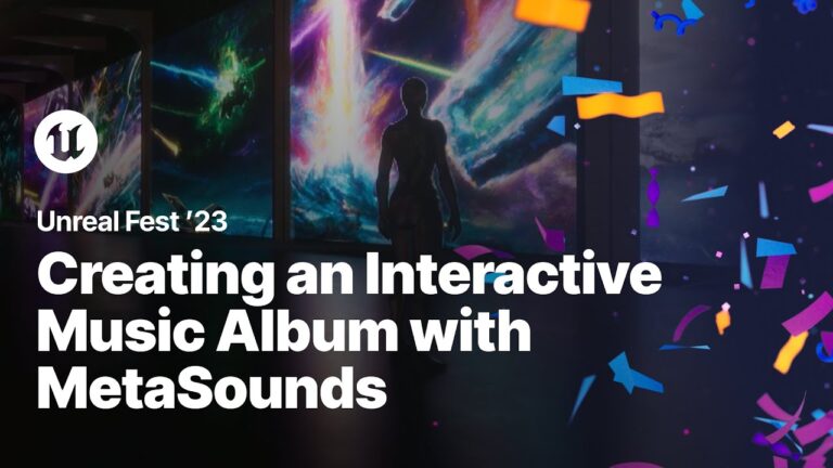 Read more about the article Creating an Interactive Never-ending Procedural Music Album with MetaSounds | Unreal Fest 2023