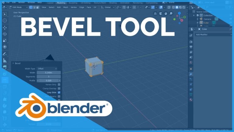 Read more about the article Bevel Tool – Blender 2.80 Fundamentals